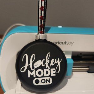 Hockey fan ornament